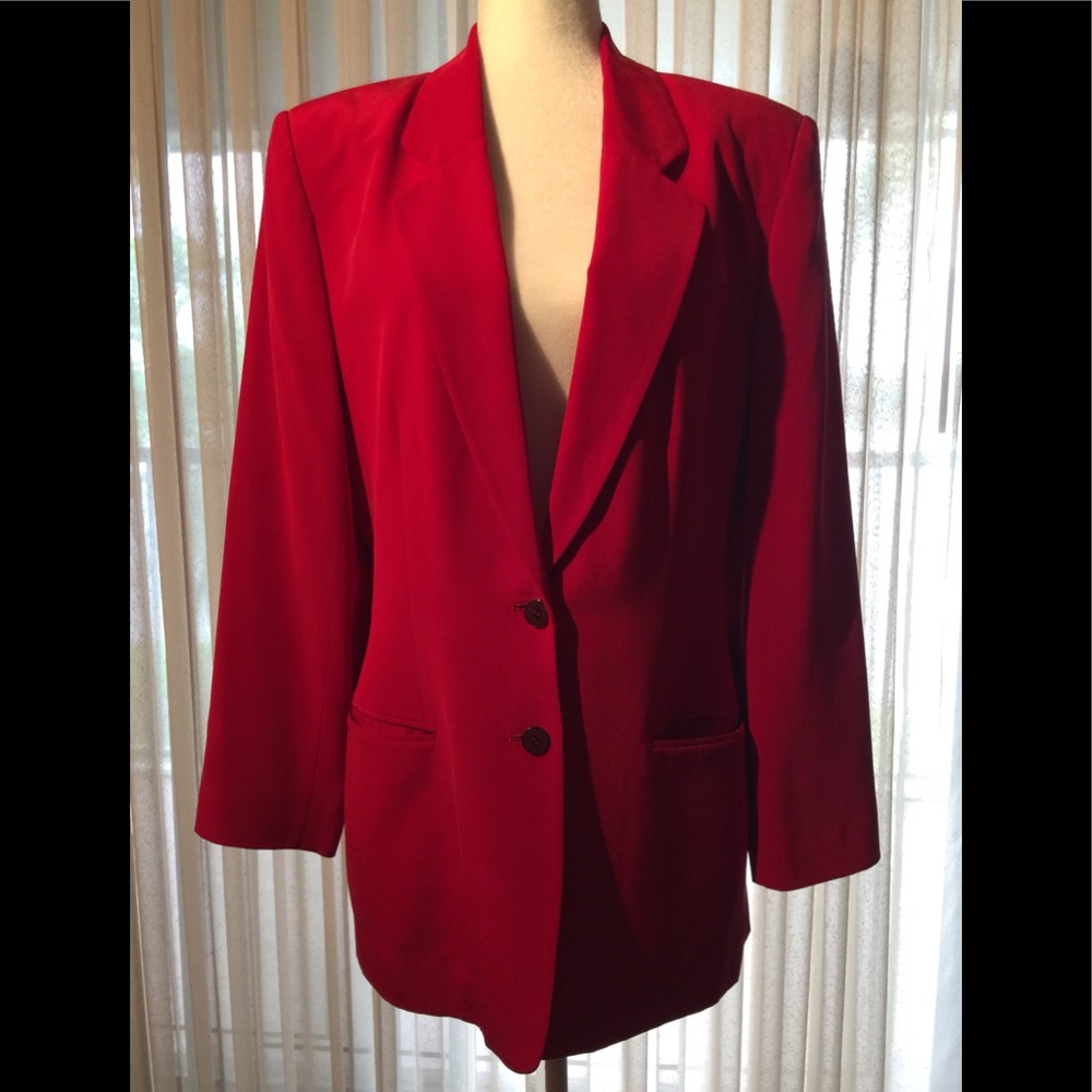 Flawless Silk Blazer